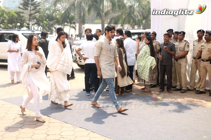 Celebs Pay Last Respects To Sridevi