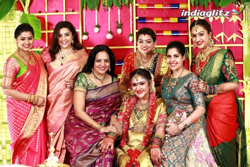 Actress Sridevi Vijayakumar Seemantham Function