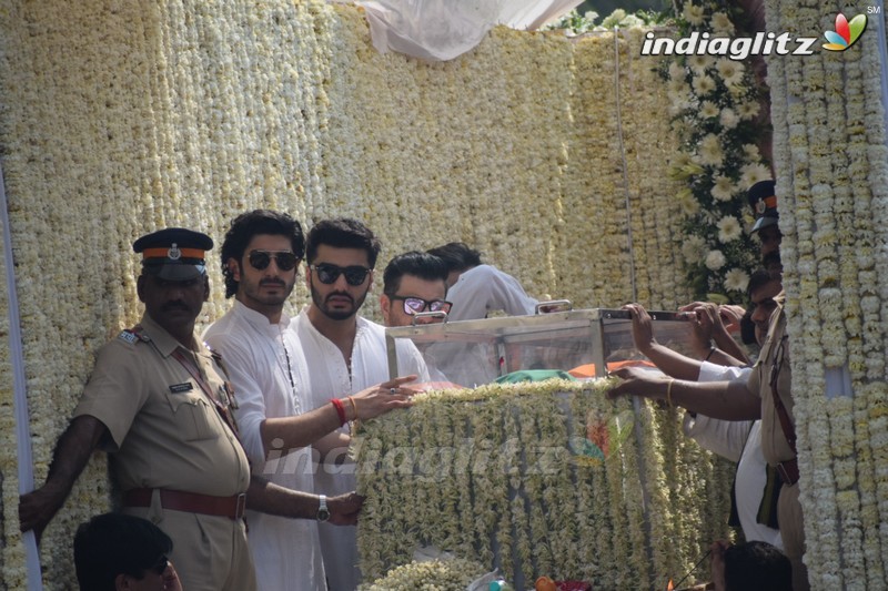 Sridevi's Final Journey