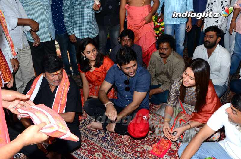 'Srinivasa Kalyanam' Team @ Kanaka Durga Temple, Vijayawada