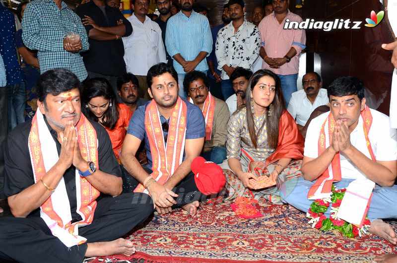 'Srinivasa Kalyanam' Team @ Kanaka Durga Temple, Vijayawada