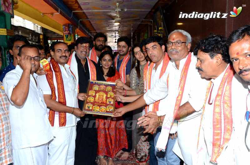 'Srinivasa Kalyanam' Team @ Kanaka Durga Temple, Vijayawada