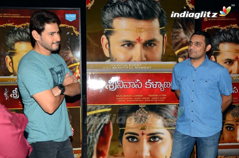 'Srinivasa Kalyanam' Trailer Launched By Mahesh Babu