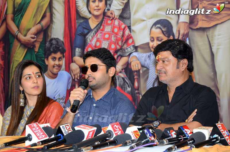 'Srinivasa Kalyanam' Press Meet @ Vijayawada