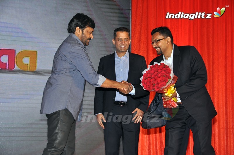 Chiranjeevi @ 'StarMAA' Logo Launch