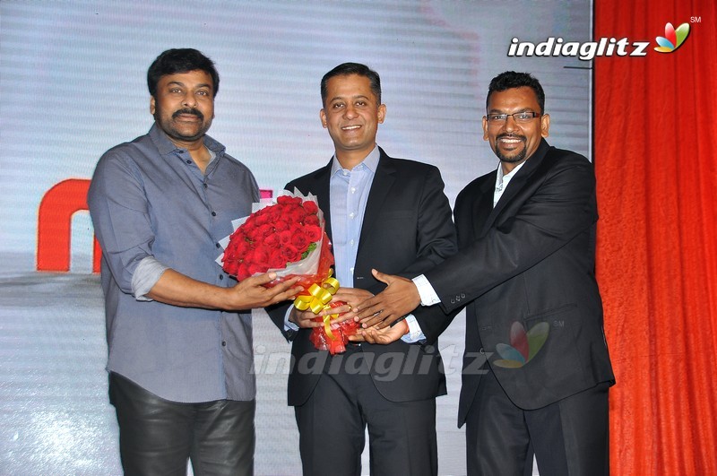 Chiranjeevi @ 'StarMAA' Logo Launch