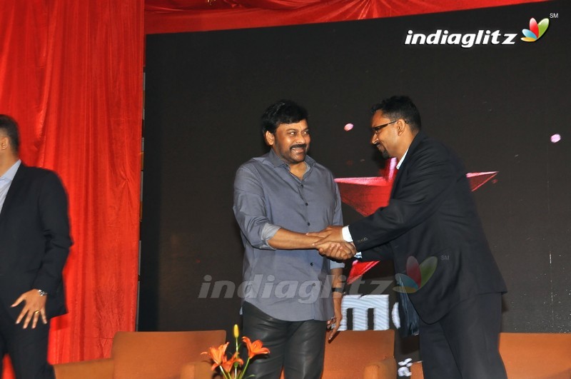 Chiranjeevi @ 'StarMAA' Logo Launch