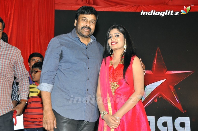 Chiranjeevi @ 'StarMAA' Logo Launch