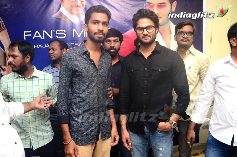 Sudheer Babu Fans Meet at Rajahmundry