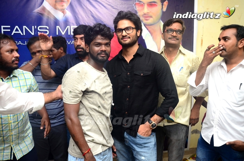 Sudheer Babu Fans Meet at Rajahmundry