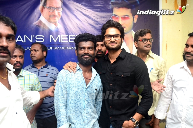 Sudheer Babu Fans Meet at Rajahmundry