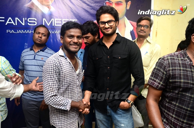 Sudheer Babu Fans Meet at Rajahmundry