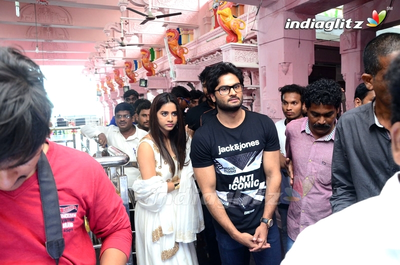 'Nannu Dochukunduvate' Team at Arasavilli Surya Narayana Swamy Temple