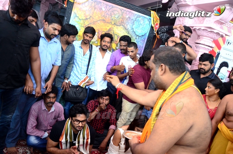 'Nannu Dochukunduvate' Team at Arasavilli Surya Narayana Swamy Temple