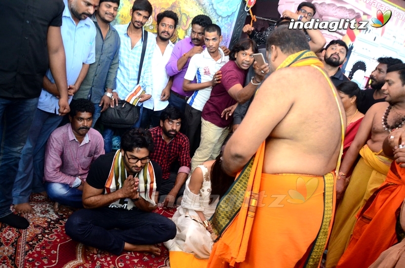 'Nannu Dochukunduvate' Team at Arasavilli Surya Narayana Swamy Temple