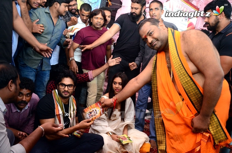 'Nannu Dochukunduvate' Team at Arasavilli Surya Narayana Swamy Temple