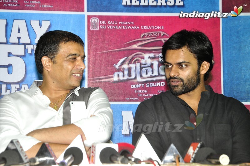 'Supreme' Team Press Meet @ Rajahmundry