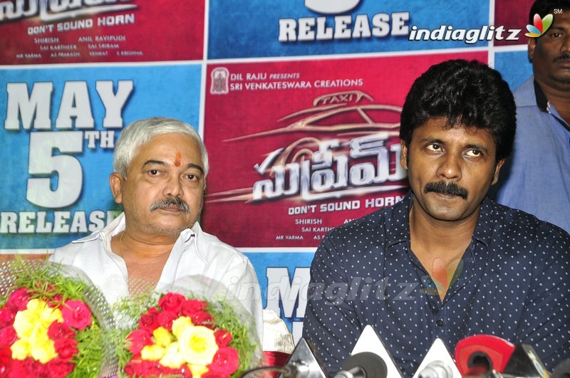 'Supreme' Team Press Meet @ Rajahmundry