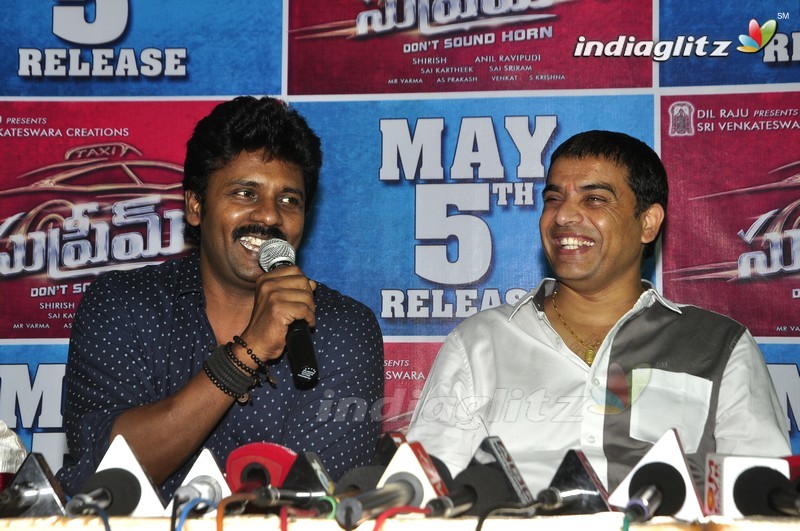 'Supreme' Team Press Meet @ Rajahmundry