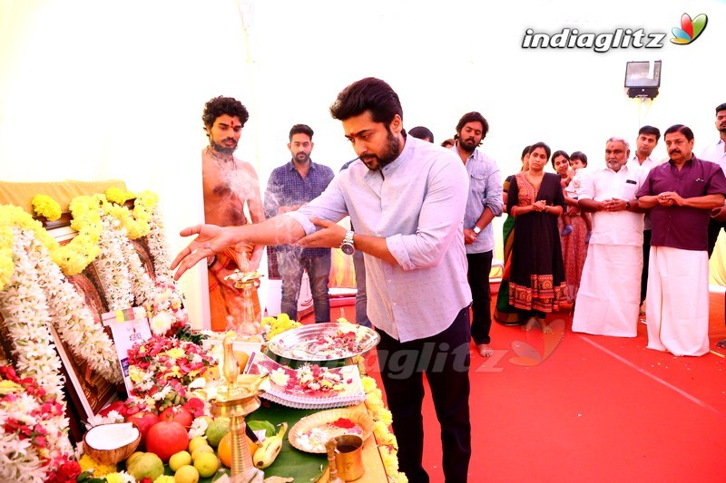 Suriya , Selvaraghavan Movie Opening