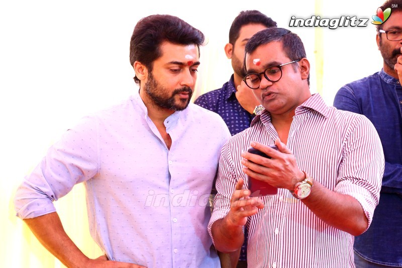 Suriya , Selvaraghavan Movie Opening