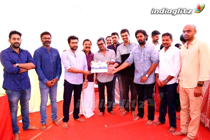 Suriya , Selvaraghavan Movie Opening