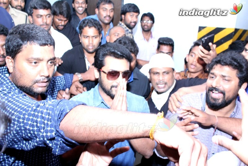 Suriya 'Gang' Tour @ Vijaywada, Eluru, Rajahmundry & Bhimavaram