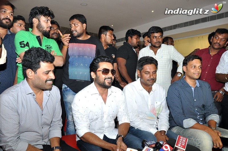 Suriya 'Gang' Tour @ Nellore