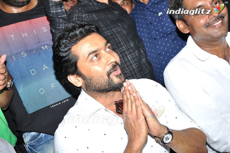 Suriya 'Gang' Tour @ Nellore