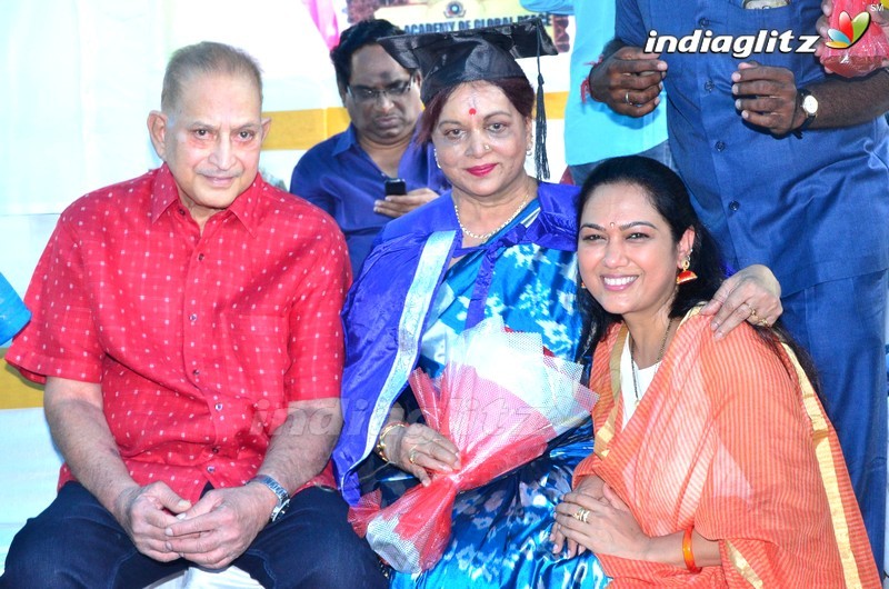 Talasani & MAA Felicitate VijayaNirmala On Receiving Doctorate