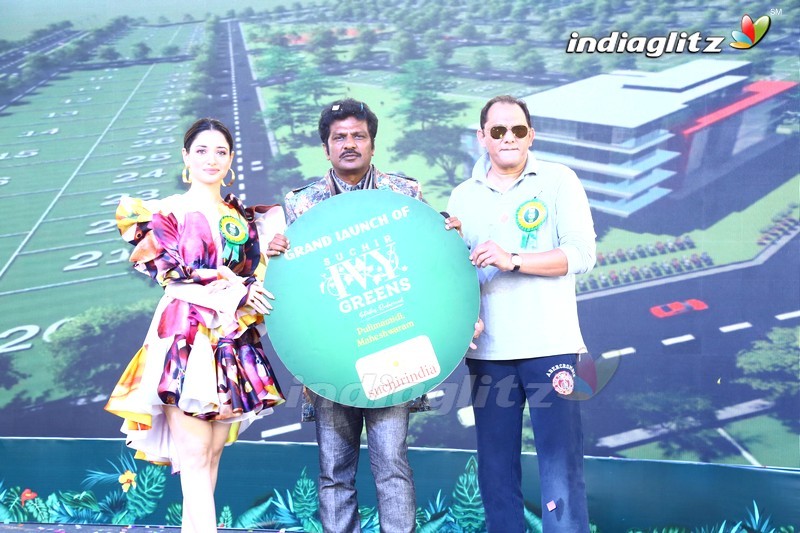 Tamannaah, Azharuddin Launches Suchirindia IVY Green Project