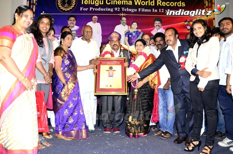 Telugu Cinema World Records Felicitation