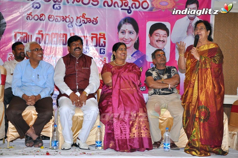 TFCC Conducted Felicitation Of Nandini Sidda Reddy