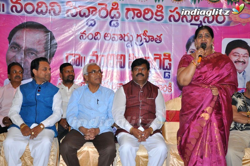 TFCC Conducted Felicitation Of Nandini Sidda Reddy