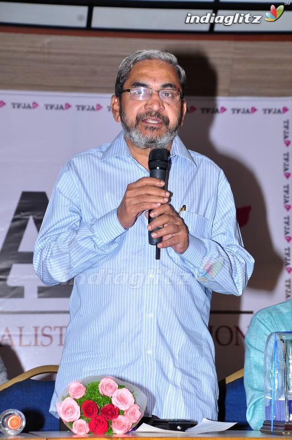 TFJA Felicitates Allam Narayana