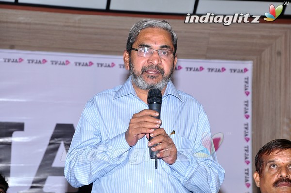 TFJA Felicitates Allam Narayana