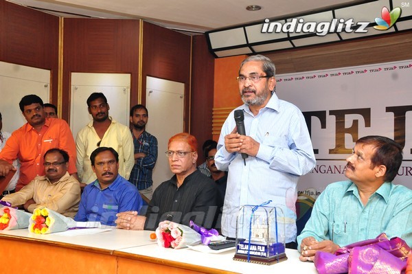 TFJA Felicitates Allam Narayana