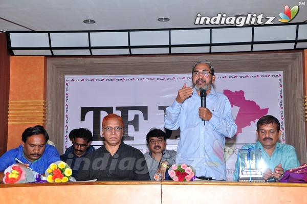 TFJA Felicitates Allam Narayana