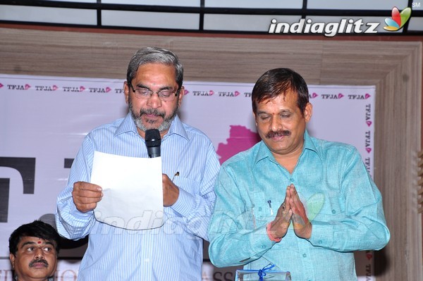 TFJA Felicitates Allam Narayana