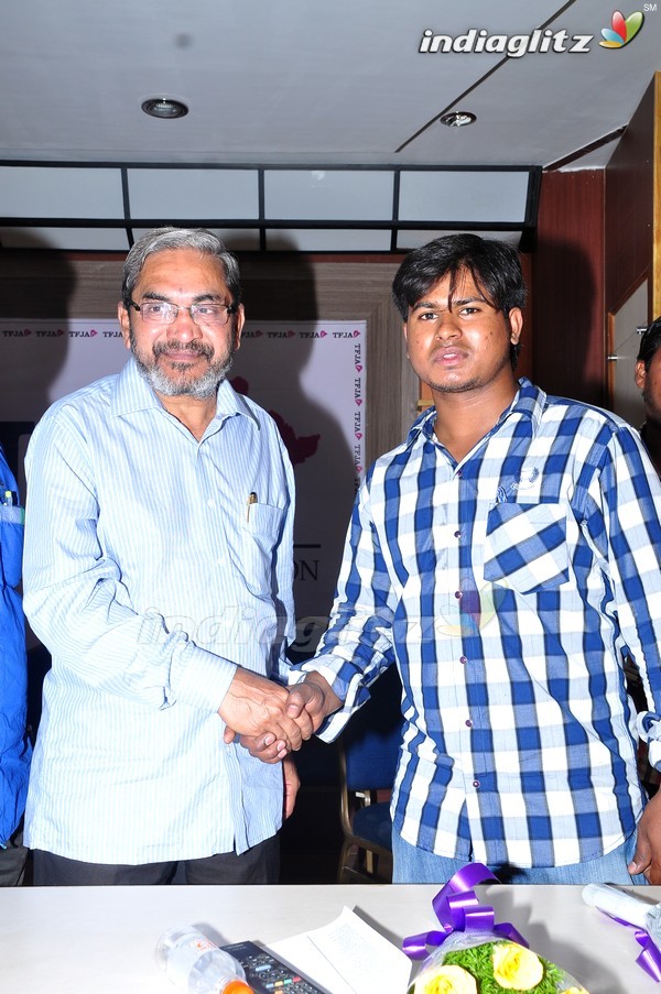 TFJA Felicitates Allam Narayana