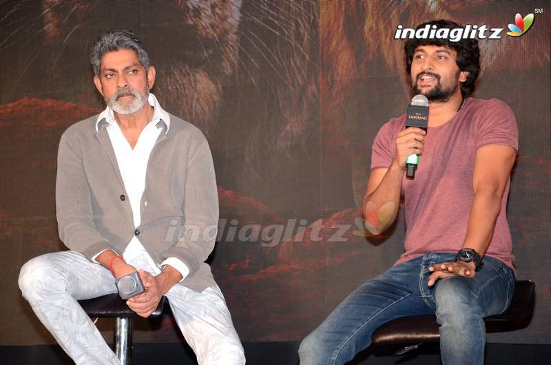 Nani, Jagapathi Babu @ The Lion King Press Meet