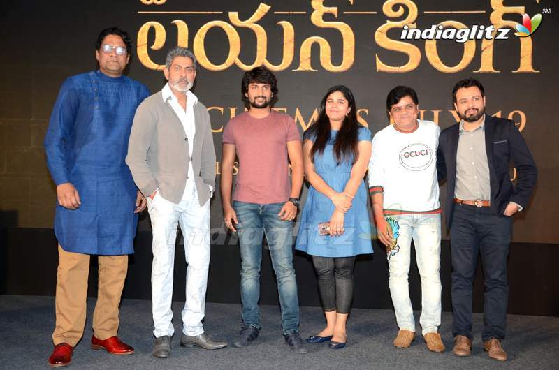 Nani, Jagapathi Babu @ The Lion King Press Meet