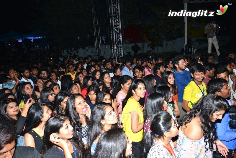 'Tholiprema' Team At VNR College