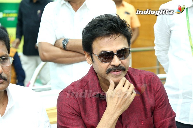 Venkatesh Inaugurates RamRaj Cotton in Nellore