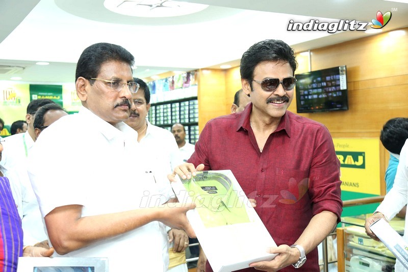 Venkatesh Inaugurates RamRaj Cotton in Nellore