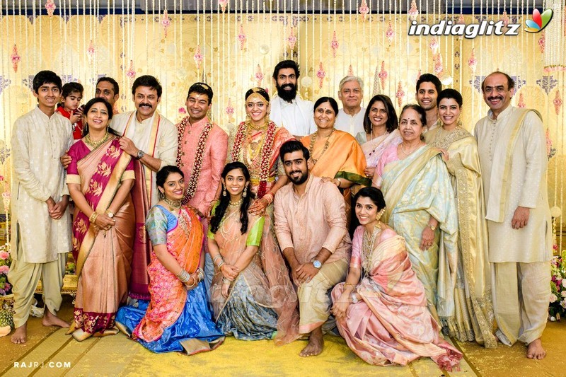 Venkatesh Daughter Ashritha and Vinayak Reddy Wedding