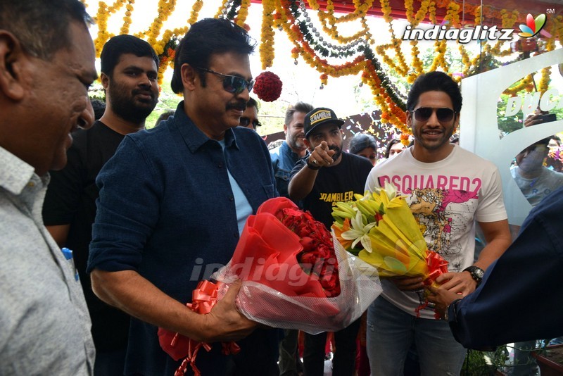 Venkatesh and Naga Chaitanya Launch Ducati 9th Showroom