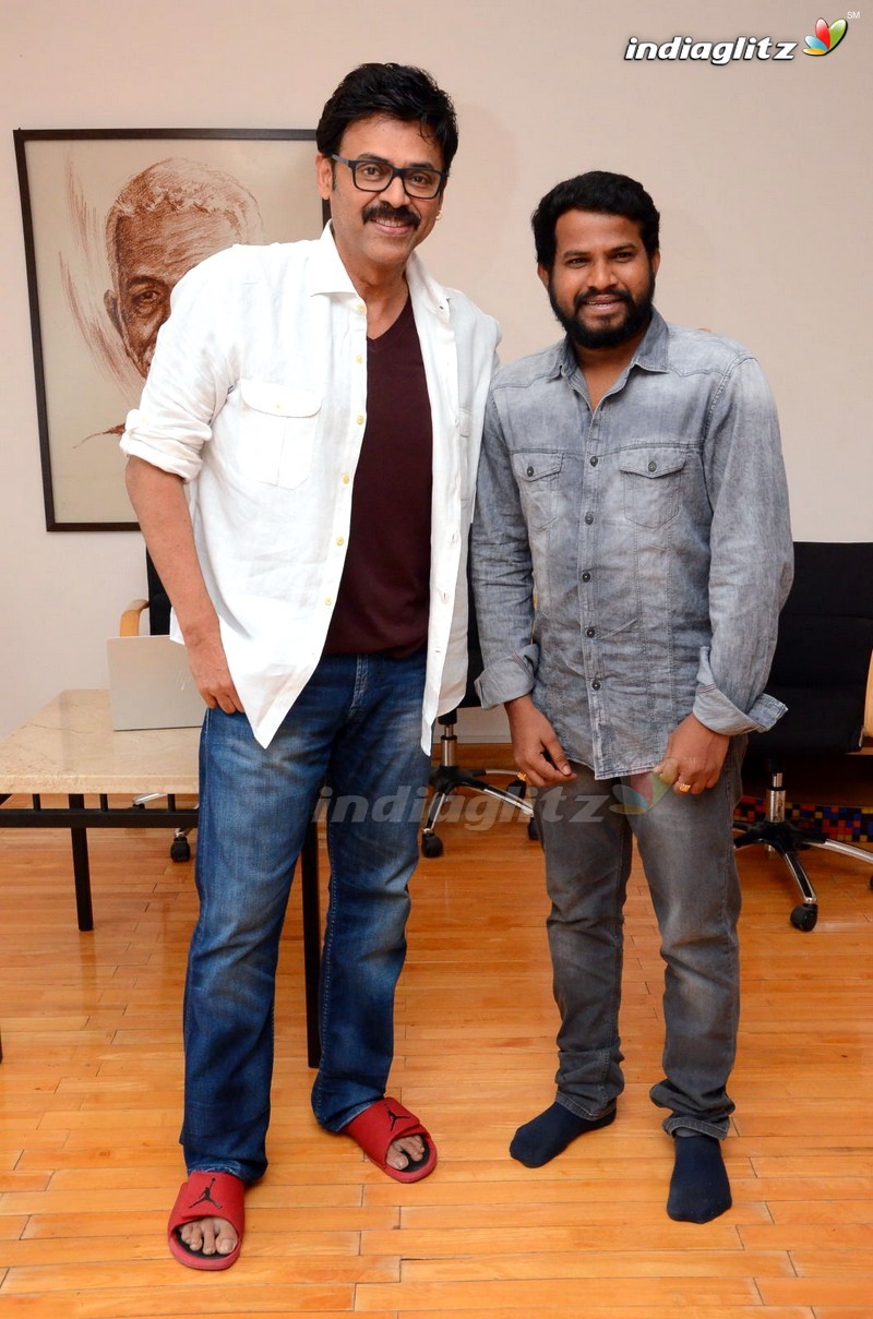 Venkatesh Launches Aatagadharaa Siva Rama Rama Re Song