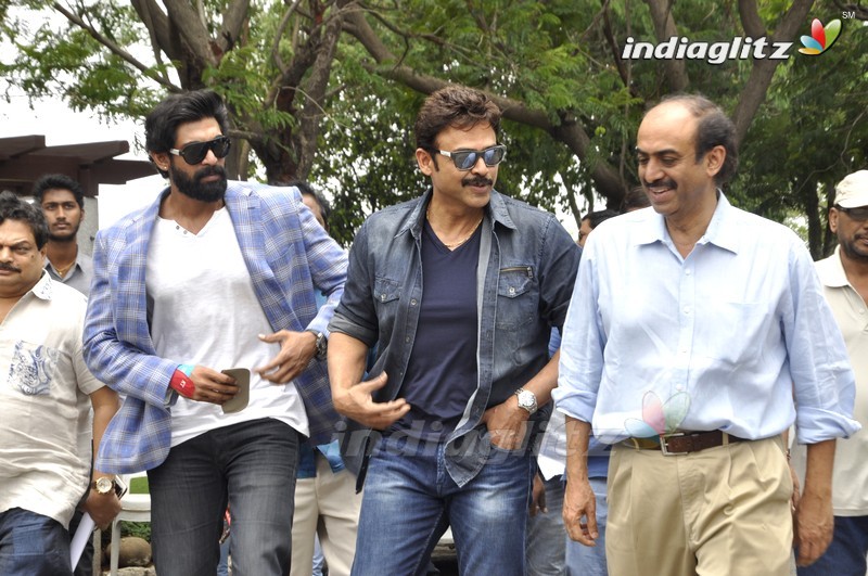 Venky, Rana @ Dr. D. Ramanaidu Memorial's - The Nurturing Hands