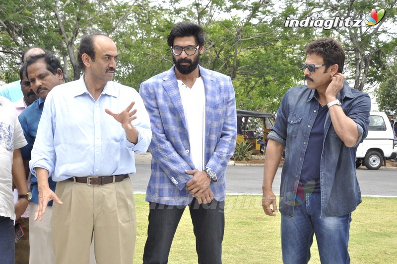 Venky, Rana @ Dr. D. Ramanaidu Memorial's - The Nurturing Hands